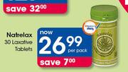 Natrelax-30 Laxative Tablets Per Pack