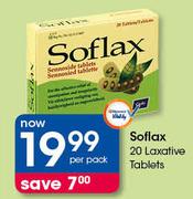 Soflax-20 Laxative Tablets Per Pack