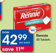 Rennie-48 Tablets Per Pack