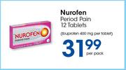 Nurofen Period Pain-12 Tablets Per Pack