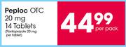 Peploc OTC 20mg-14 Tablets Per Pack