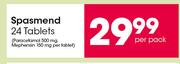 Spasmend-24 Tablets Per Pack