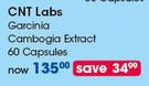 CNT Garcinia Cambogia Extract-60 Capsules Per Pack