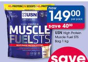 USN High Protein Muscle Fuel STS Bag-1kg Per Pack