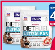USN Low-GI Diet Fuel Ultralean-2x900g Per Offer