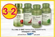 GNC Herbal Plus Supplements-Per Pack