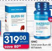 GNC Total Lean Burn 60-60 Tablets Per Pack