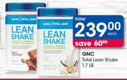 GNC Total Lean Shake-1.7 LB Each