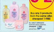 Johnson's Selected Baby Toiletries-Each