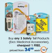 Safety 1st Products ( Excl. Medicinal Accessories)-Each