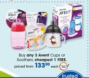 Avent Cups Or Soothers-Each