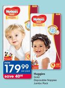 Huggies Gold Disposable Nappies Jumbo Pack-Per Pack