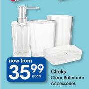 Clicks Bathroom Accessories-Each