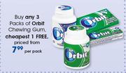 Orbit Chewing Gum-Per Pack