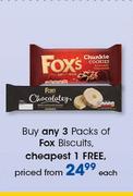 Fox Biscuits-Each