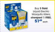 Raid Liquid Electric Mosquito Killers-Each
