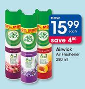 Airwick Air Freshener-280ml Each