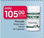 Procydin Grape Seed Extract-60 Capsules Per Pack