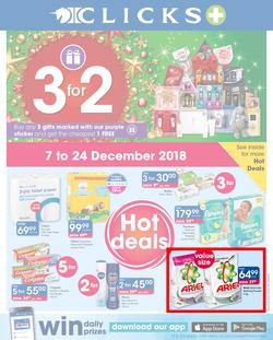 Clicks : You Pay Less (7 Dec - 24 Dec 2018), page 1