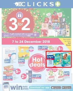 Clicks : You Pay Less (7 Dec - 24 Dec 2018), page 1