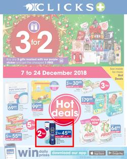 Clicks : You Pay Less (7 Dec - 24 Dec 2018), page 1