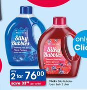 Clicks Silky Bubbles Foam Bath-2X2Ltr