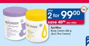 Epi Max Body Cream(Excl Plus Cream)-2X400g