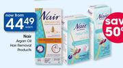 Nair Argan Oil Hair Removal Products-Each