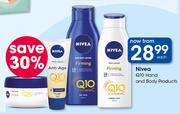 Nivea Q10 Hand And Body Products-Each