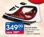 Russell Hobbs 2400 Watt Auto Pro Steam Iron