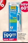 Oral B Vitality Cross Action Toothbrush 