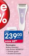 Remington Battery Operated Lady Shaver(WDF4815C)