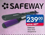 Safeway wide plate straightener review Clearance