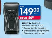 Safeway Dual Foil Precision Shaver(TC909)