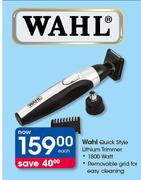 Wahl 1800 Watt Quick Style Lithium Trimmer