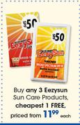 Eezysun Sun Care Products-Each
