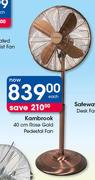 Kambrook 40cm Rose Gold Pedestal Fan-Each