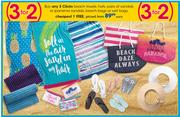 Clicks Beach Towels, Hats, Pairs Of Sandals Or Ipanema Sandals, Beach Bags Or Wet Bags-Each