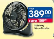 Safeway 30cm Floor Fan-Each