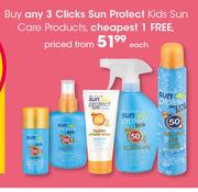 Clicks Sun Protect Kids Sun Care Products-Each
