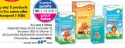 Clicks Kiddy-Vit Drops-25ml/Cod Liver Oil Emulsion-200ml/Vitamin C 60 Gummies-Each