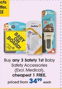Safety 1st Baby Safety Accessories (Excl. Medical)-Each