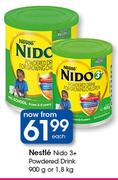 Nestle Nido 3+ Powdered Drink-900g Or 1.8kg Each