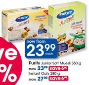 Purity Junior Soft Muesli-350g Each