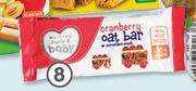 Clicks Made 4 Baby Cranberry Oat Bar-4x28g Per Offer