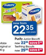 Purity Junior Biscotti-Per Pack