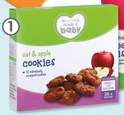 Clicks Made 4 Baby Oat & Apple Cookies-2x160g Per Offer