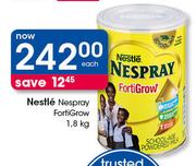 Nestle Nespray FortiGrow-1.8kg Each