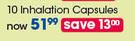 Karvol 10 Inhalation Capsules-Each