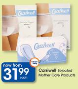 Carriwell Selected Mother Care Products-Each